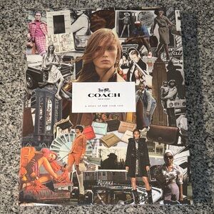 Coach New York Collage Book with Vibrant Imagery